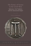 Cover: The Poetics of Victory in the Greek West - OUP eBook