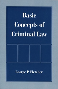 Enlarge image Cover: Basic Concepts of Criminal Law - OUP USA