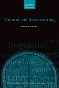 Cover: Control and Restructuring - OUP eBook