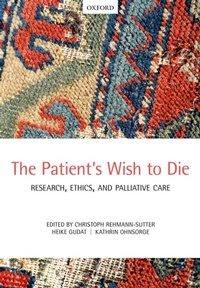 Abbildung von: The Patient's Wish to Die - OUP eBook