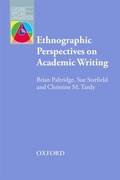 Cover: Ethnographic Perspectives on Academic Writing - Oxford University Press
