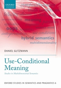 Enlarge image Cover: Use-Conditional Meaning - OUP eBook
