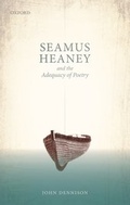 Cover: Seamus Heaney and the Adequacy of Poetry - OUP eBook