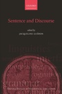 Cover: Sentence and Discourse - OUP eBook