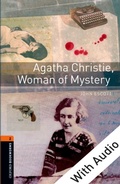 Cover: Agatha Christie, Woman of Mystery - With Audio Level 2 Oxford Bookworms Library - Oxford University Press