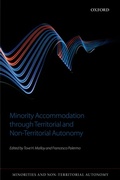 Cover: Minority Accommodation through Territorial and Non-Territorial Autonomy - OUP eBook