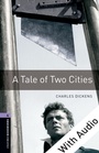 Cover: Tale of Two Cities - With Audio Level 4 Oxford Bookworms Library - Oxford University Press
