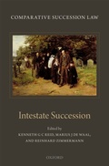 Cover: Comparative Succession Law - OUP eBook