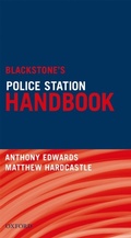 Cover: Blackstone's Police Station Handbook - OUP Oxford