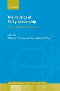 Cover: The Politics of Party Leadership - OUP eBook