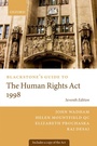 Cover: Blackstone's Guide to the Human Rights Act 1998 - OUP Oxford