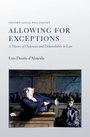 Cover: Allowing for Exceptions - OUP eBook