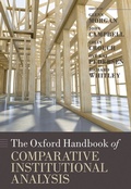 Cover: The Oxford Handbook of Comparative Institutional Analysis - OUP eBook