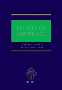 Enlarge image Cover: Privity of Contract - OUP Oxford