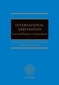 Cover: International Arbitration: Law and Practice in Switzerland - OUP eBook