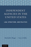 Cover: Independent Agencies in the United States - OUP eBook
