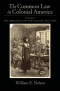 Cover: The Common Law in Colonial America - OUP eBook