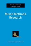 Cover: Mixed Methods Research - OUP eBook