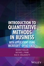 Cover: Introduction to Quantitative Methods in Business - Wiley