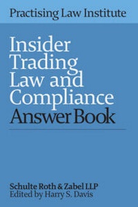 Abbildung von: Insider Trading Law and Compliance Answer Book - Practising Law Institute