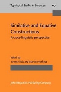 Enlarge image Cover: Similative and Equative Constructions - John Benjamins Publishing Co