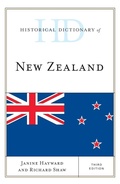Cover: Historical Dictionary of New Zealand - Rowman & Littlefield Publishers