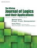 Cover: Ifcolog Journal of Logics and their Applications Volume 3, number 4 - College Publications