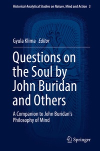Abbildung von: Questions on the Soul by John Buridan and Others - Springer