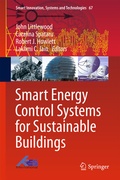 Cover: Smart Energy Control Systems for Sustainable Buildings - Springer