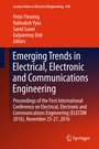 Cover: Emerging Trends in Electrical, Electronic and Communications Engineering - Springer