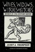 Cover: Wives, Widows, Witches and Bitches - Peter Lang Verlag