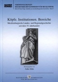 Cover: K&ouml;pfe. Institutionen. Bereiche - Schmidt-R&ouml;mhild