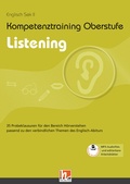 Cover: Kompetenztraining Oberstufe - Listening - Helbling Verlag