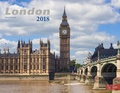Cover: London 2018 Gro&szlig;format-Kalender 58 x 45,5 cm - Linnemann, S