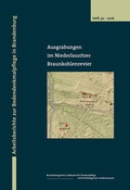 Cover: Ausgrabungen im Niederlausitzer Braunkohlenrevier 2013/2014 - Brandenburgisches Landesamt f&uuml;r Denkmalpflege