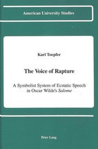 Enlarge image Cover: The Voice of Rapture - Peter Lang Verlag