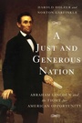 Cover: A Just and Generous Nation - Basic Books