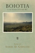 Cover: Boiotia in the Fourth Century B.C. - University of Pennsylvania Press