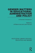 Cover: Gender Matters in Educational Administration and Policy - Routledge
