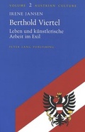 Cover: Berthold Viertel - Peter Lang Verlag