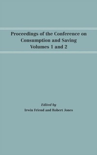 Abbildung von: Proceedings of the Conference on Consumption and Saving, Volumes 1 and 2 - University of Pennsylvania Press