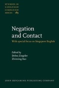 Cover: Negation and Contact - John Benjamins Publishing Co