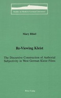 Cover: Re-Viewing Kleist - Peter Lang Verlag