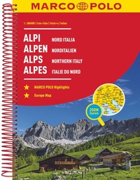Abbildung von: MARCO POLO Reiseatlas Alpen, Norditalien 1:300.000 - MARCO POLO ein Imprint von MAIRDUMONT