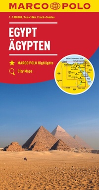 Abbildung von: MARCO POLO Kontinentalkarte Ägypten 1:1,1 Mio. - MARCO POLO ein Imprint von MAIRDUMONT
