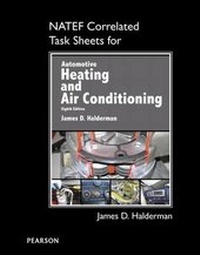 Enlarge image Cover: Natef Correlated Task Sheets for Automotive Heating and Air Conditioning - Pearson
