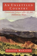 Cover: An Unsettled Country - University of New Mexico Press