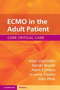 Cover: ECMO in the Adult Patient - Cambridge University Press