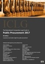Cover: The International Comparative Legal Guide to: Public Procurement 2017 2017 - Global Legal Group Ltd