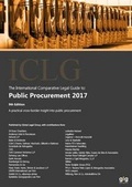 Cover: The International Comparative Legal Guide to: Public Procurement 2017 2017 - Global Legal Group Ltd